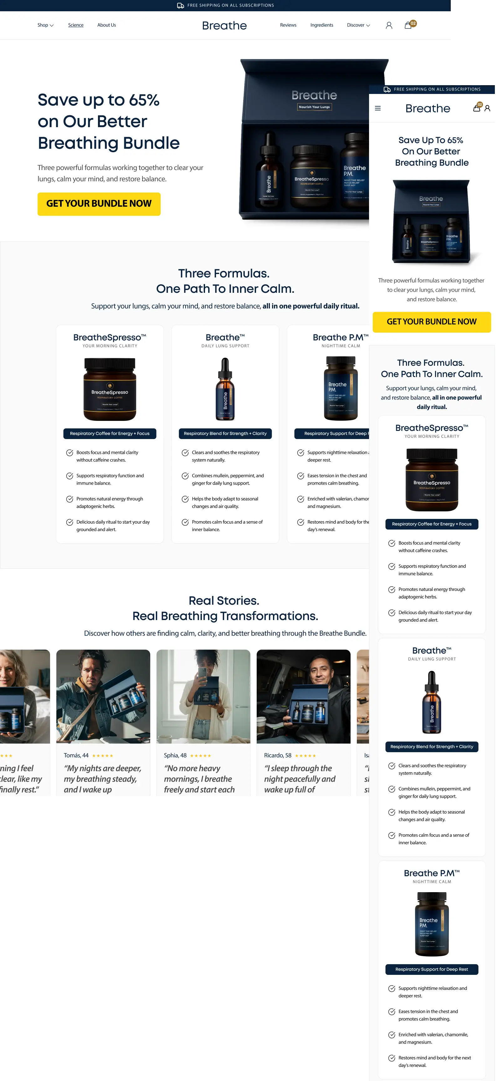 Bundle Page